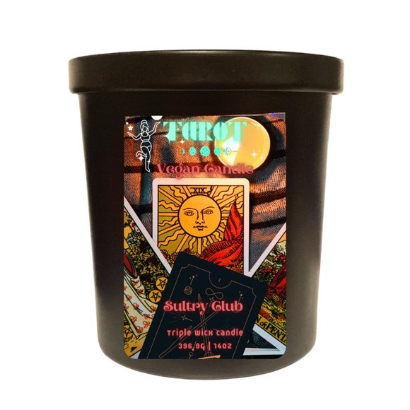 TAROT VEGAN CANDLE - 14 Oz - Picture 1 of 3